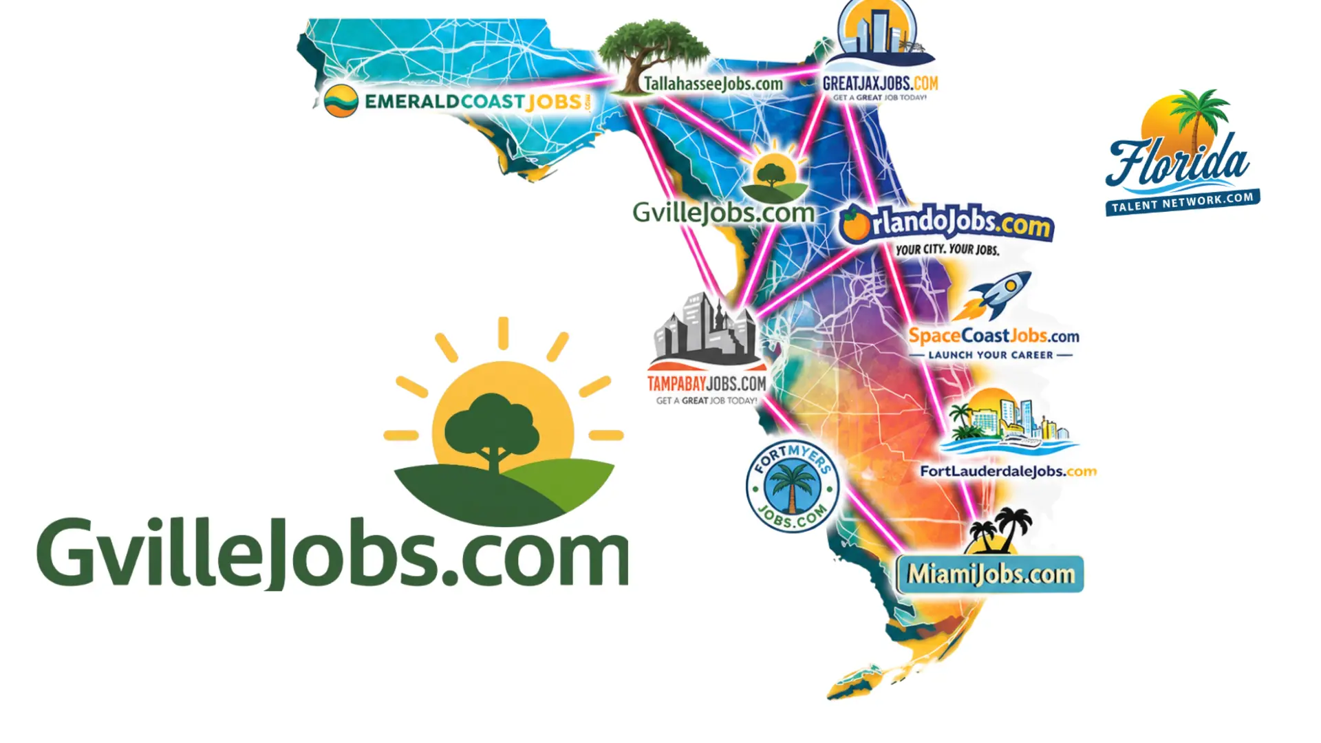 GvilleJobs.com  is part of the Florida Talent Network